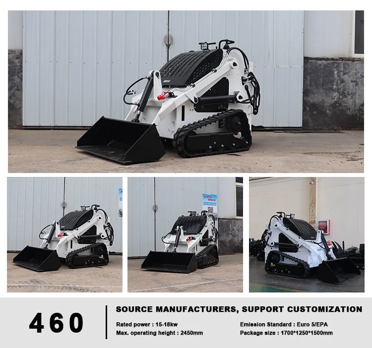 Sdjg Wheel Skid Steer Loader Kubota Engine Cheap Wholesale