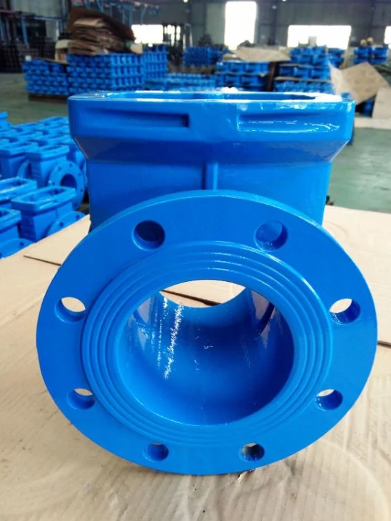 Electric Gate Valve DIN BS Double Flange Non-Rising Stem