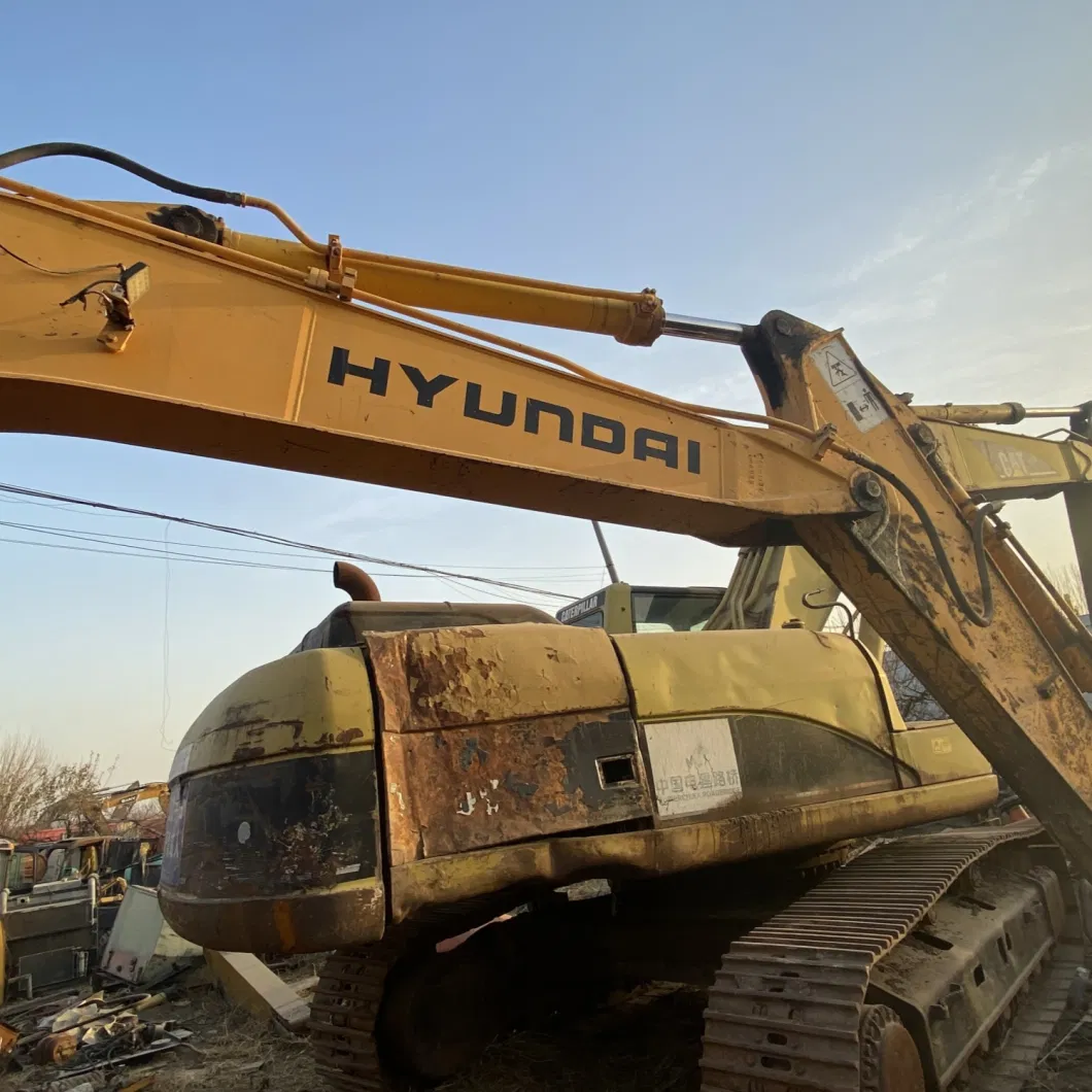 Used Hyundai Excavator Spare Parts 150W-7 Wheel Excavator Price