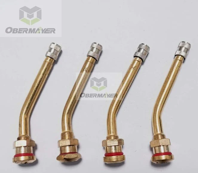 V3.20.7 Bus and Truck Tubeless Valves Brass Metal Clamp-in Valves Compression Type Tire Valve Easy to Replace