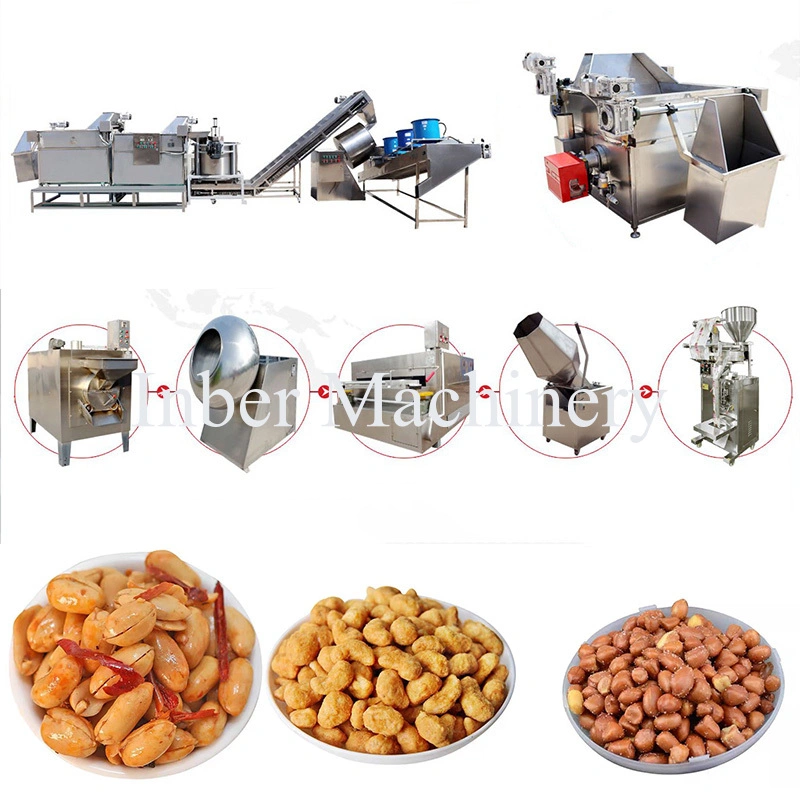 Commercial Stainless Steel Roasted Peanut Groundnut Red Skin Removing Peeling Machine