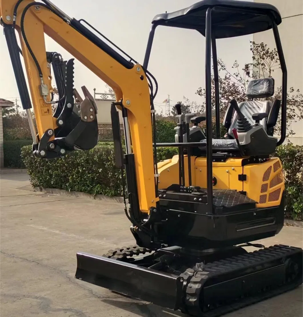 Crawler Excavator Digger Hydraulic Mini 1.8 Ton 2 Ton with Attachment