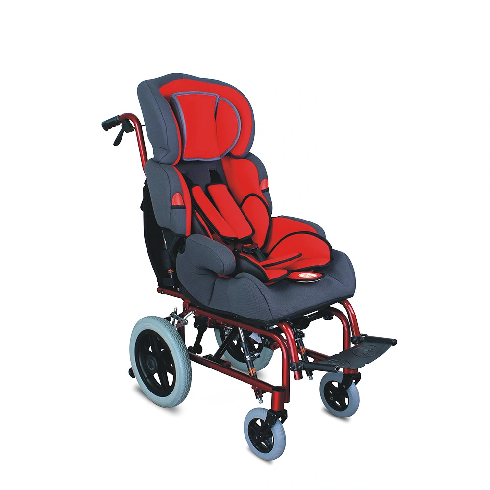 Children Wheelchair Light Weight and Foldable Which Can Be Put in The Trunk for Walking