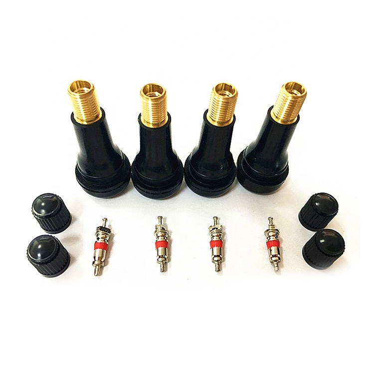 Tr418 Car Truck High Pressure Standard Length Snap-in Brass Tubeless Tire Valve Stem