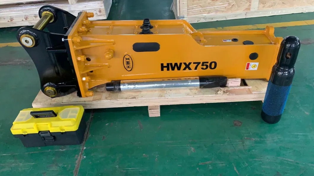 Sb43 Box Silenced Small Rock Breaker Demolition Hydraulic Hammer for Mini Excavator 6-8 Ton