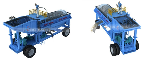 Without Sticky Clay Diamond Mining Machines Trommel Screen for Kaolin