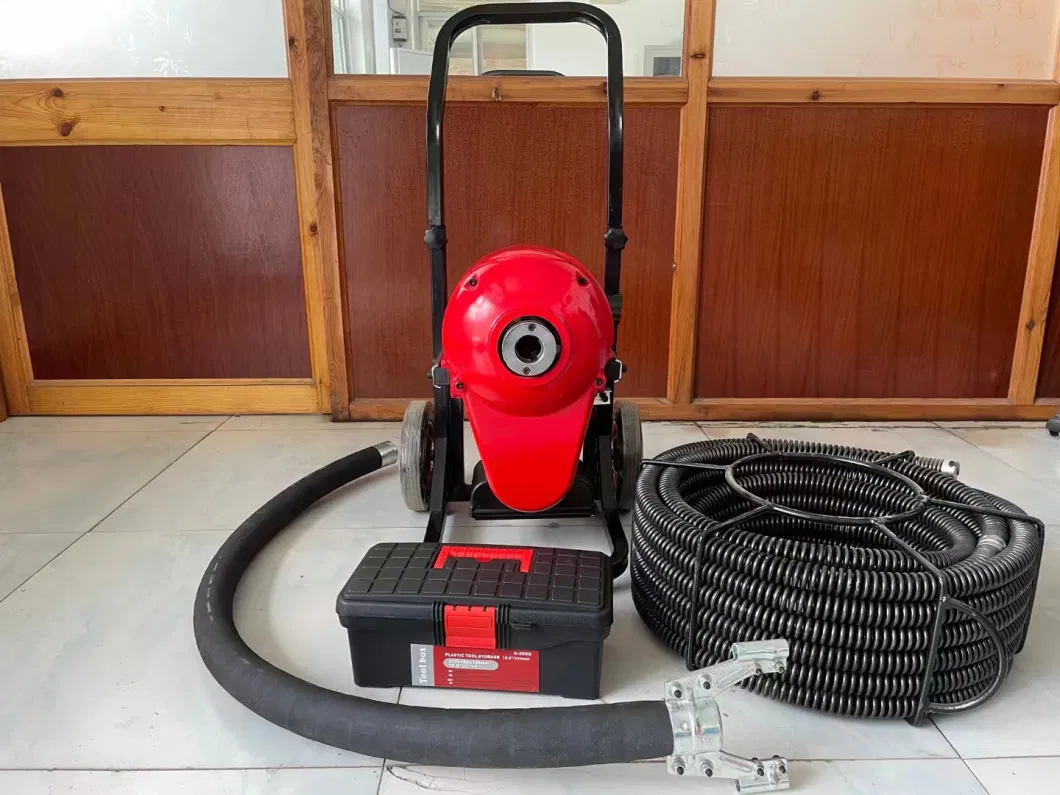 Heavy Duty Vertical Sewer Pipe Cleaning Machine Drain Cleaner for Commercial Use