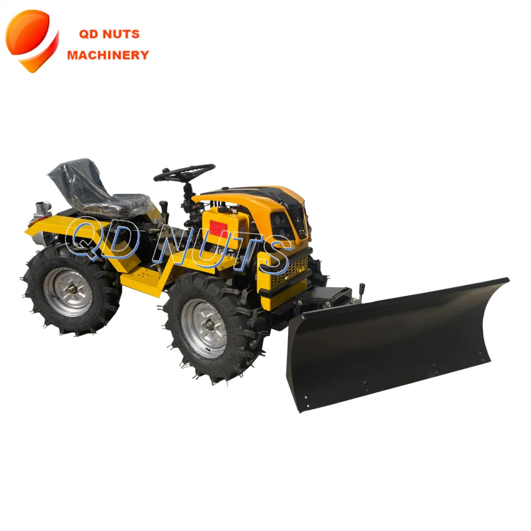 4WD 12-18HP Orchard Tractor Small Four Wheel Farm Tractor Garden Tractor Walking Tractor Mini Tractor for Agricultural Machinery Machine CE