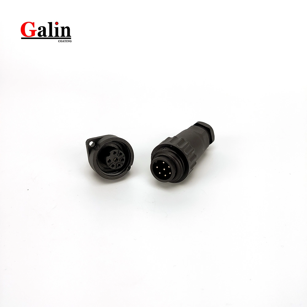 Gemass 7 Pin Male and Female Cable Plug for Powder Coating Gun - 200085, 200093