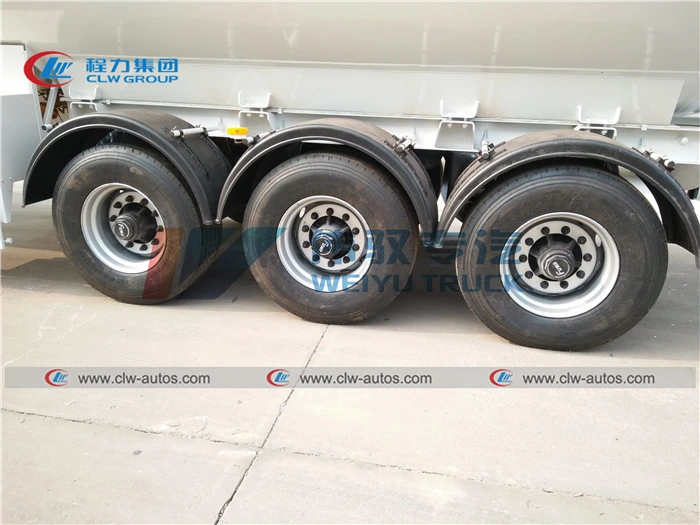 Tanzania 49.6cbm LPG Tanker Semi Trailer Air Bag Suspension 25mt Propane Tanker Truck