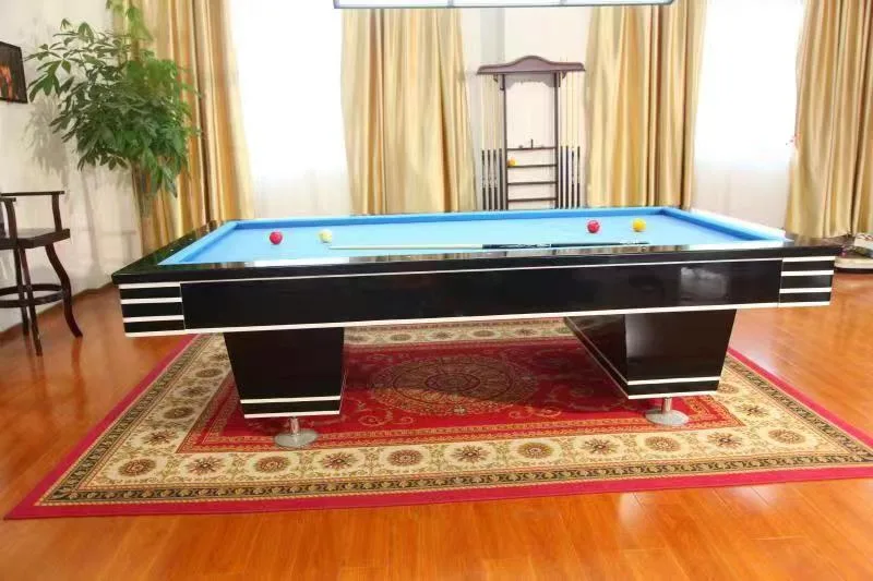 Korea Style 9FT Carom Billiard Pool Table with 3pieces Natural Slate