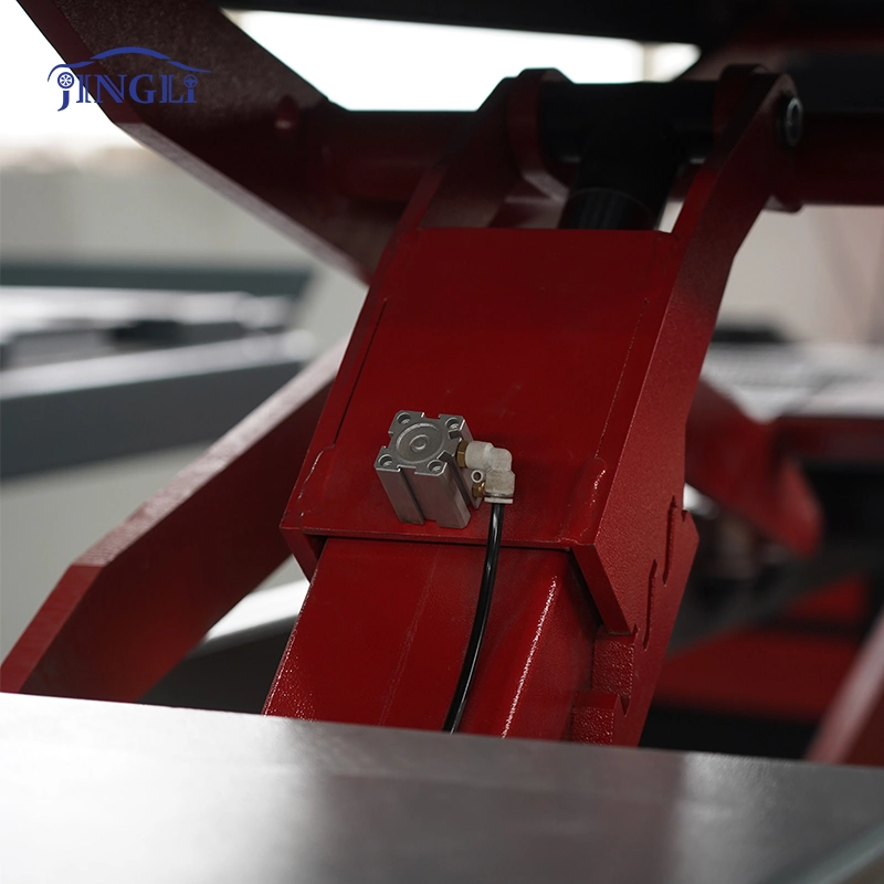 4500kg Hydraulic Lifting Weight Scissor Car Lift with 3D Wheel Alignment