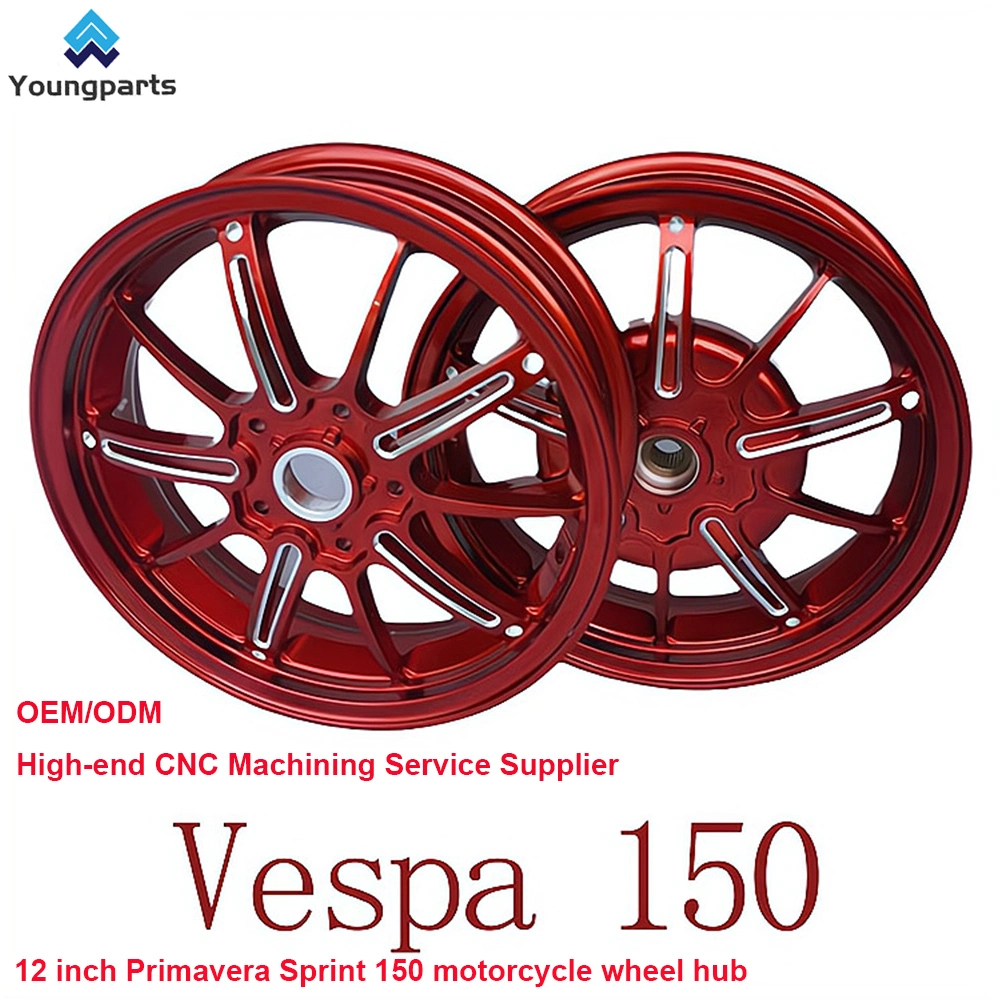 Primavera Sprint 150 12-Inch Vespa Wheel Hub Modification