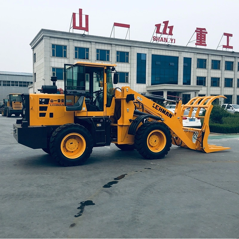 Chinese 1.6ton Small Compact Garden Farm Tractor Wheel Loader with CE Proved