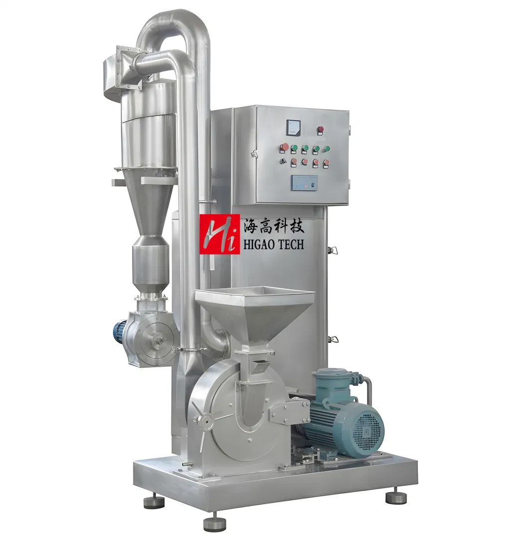 Sticky Material High Efficiency Micronizer Pulverizer Mill