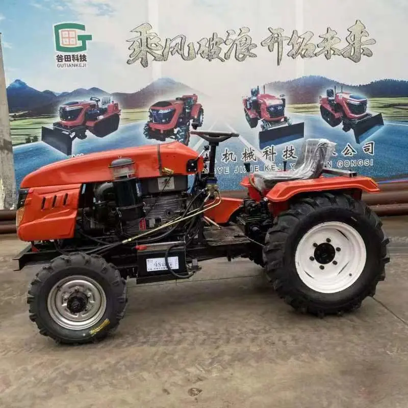 Multifunctional Farm Garden Wheel Tractor 4WD 4*4 50HP 40HP 30HP 20HP