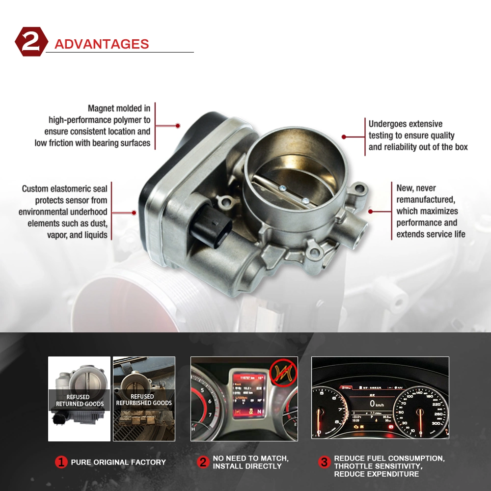 Wholesale Auto Parts Throttle Body Assembly DMD351817 Throttle Valve
