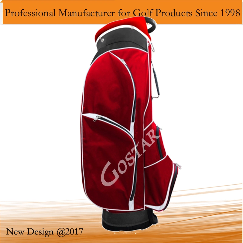 Custom PU Golf Bags Waterproof Naylon Stand Abgs