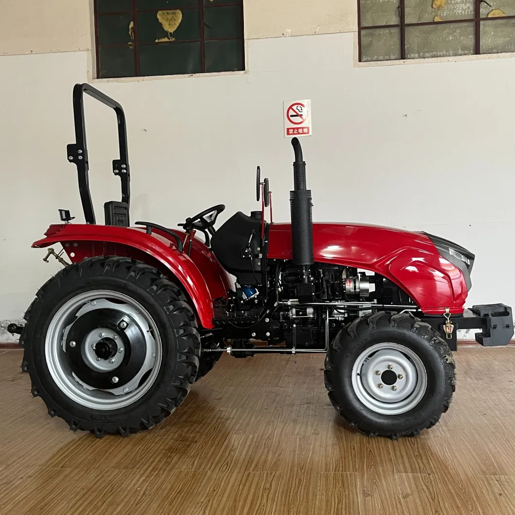 Wheel Tractor 4WD/2WD 50HP 60HP 80HP 90HP 110HP 120HP Agricultural Tractor Farm Tractor with Cabin