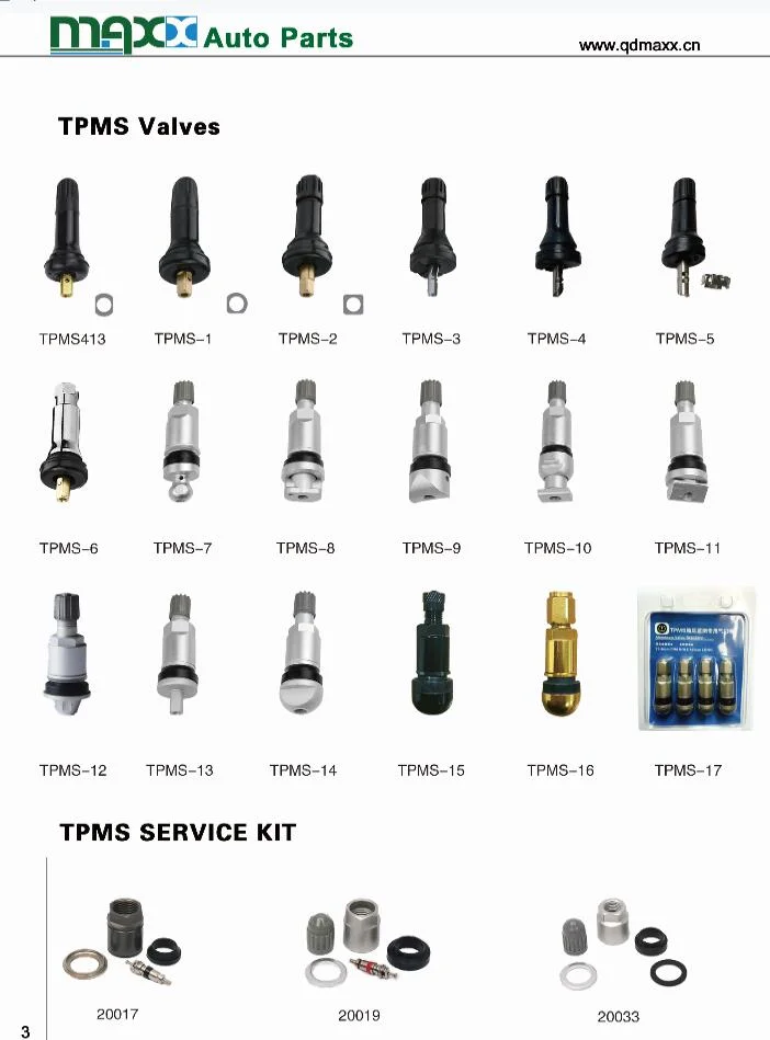 TPMS413 Tire Pressure Sensor Valve Stem Repair Kit for Buick Cadillac Volvo