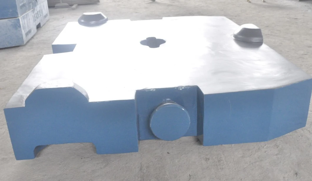 Pig Iron Casting Steel Pallet Counterweight for Truck Crane Excavator