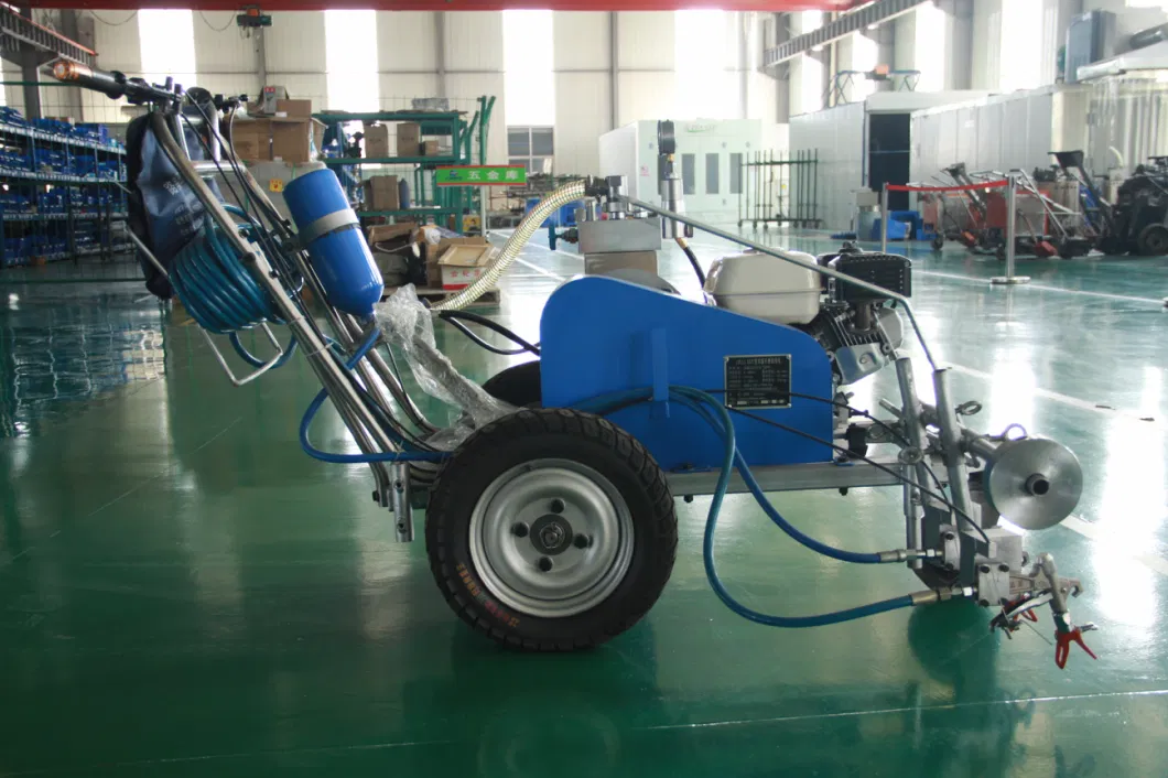 China Reflective Powder Coating Thermoplastic Road Marking Traffic Machine