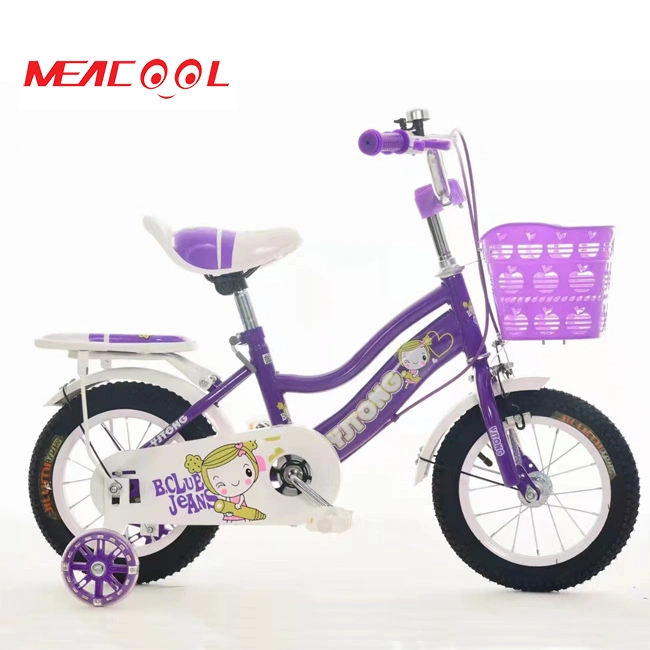 3-8 Years New Arrival 12/14/16/20 Inch Children Bicycle with Beautiful Light Orange Color and Training Wheel Wholesale Kids Bike