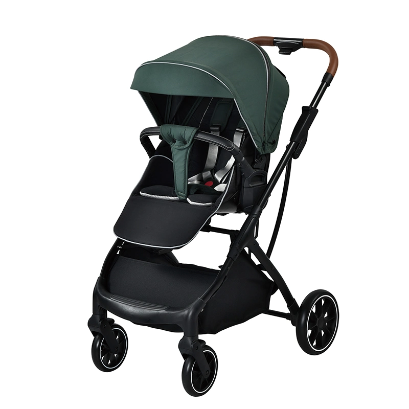 Aluminum Light Weight Baby Pram 3 in 1 Carriage for Kids