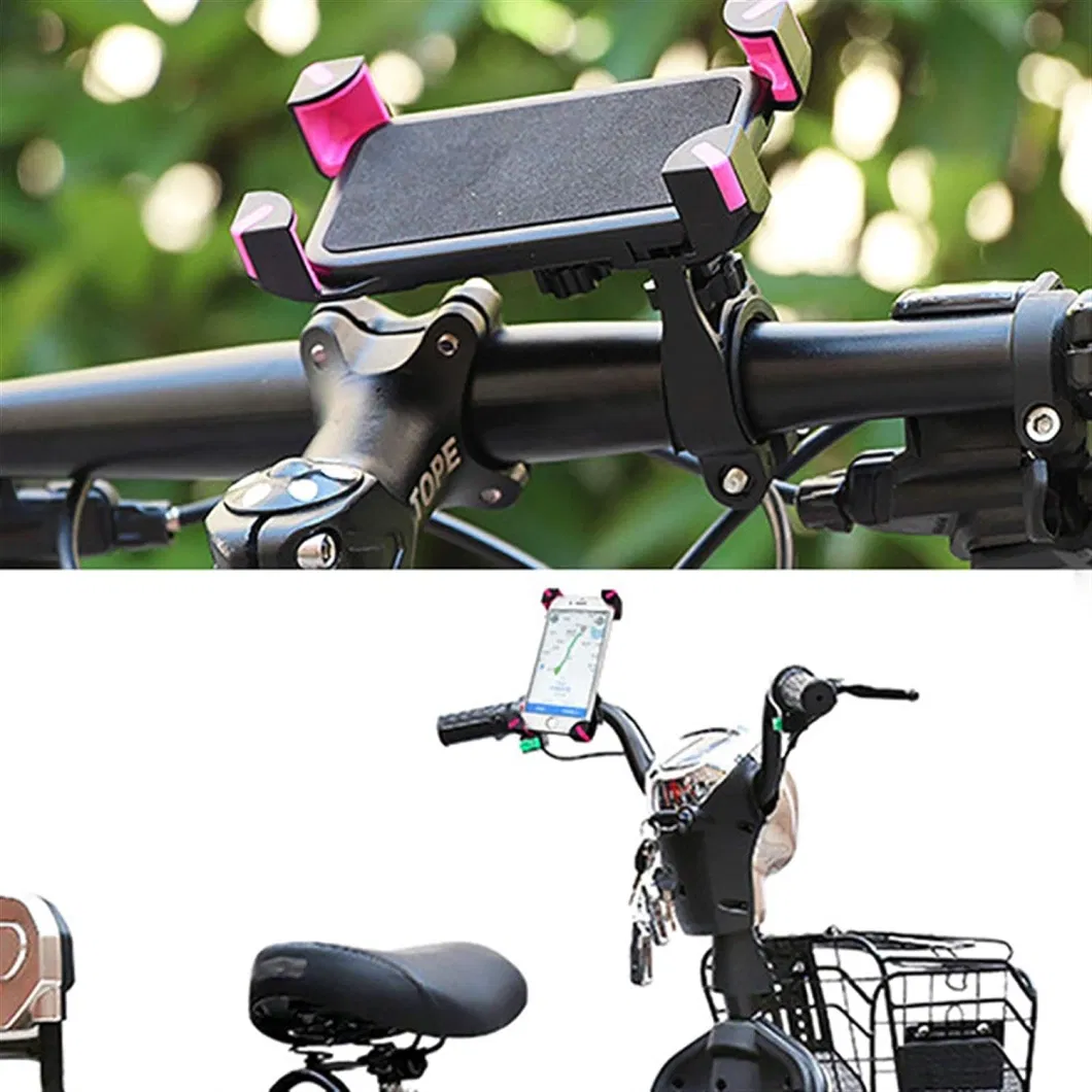 Cellphone Holder Aluminum Alloy Bicycle Handlebar Rack Cradle Clamp Ci10717