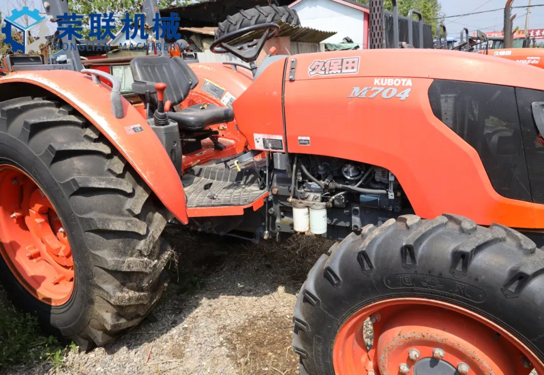 Kubota M704r Utility Farm Garden Wheel Compact Tractor