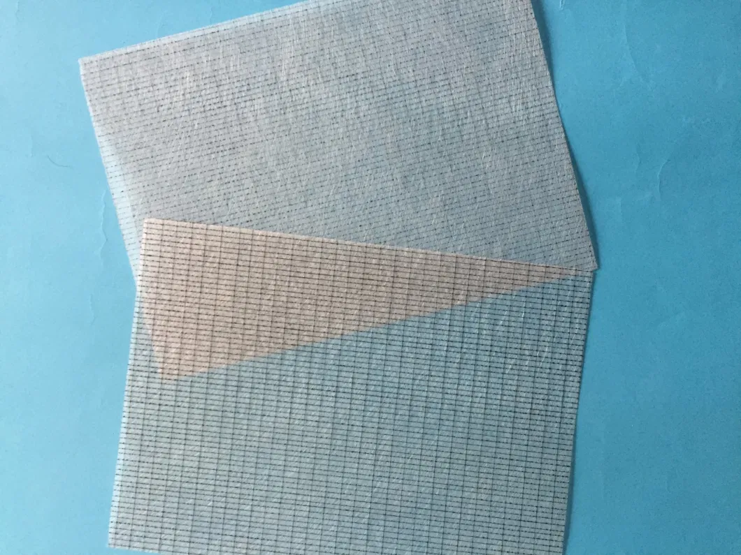 High Strength Fiberglass Mesh with Tissue for Back of Marble
