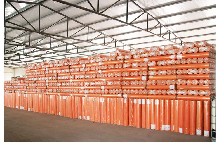 Orange White Glass Fiber Mesh Fireproof Waterproof Alkali Resistant