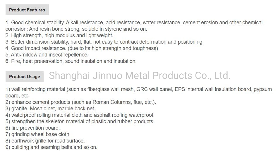 Heat Preservation Material Fireproof Waterproof Aluminum Foil Coated Mesh Fiberglass Fabric Cloth