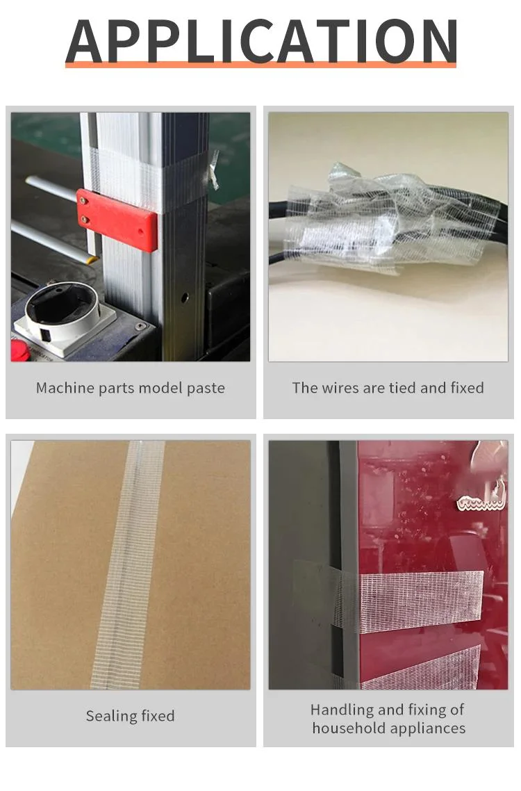 Carton Translucent Yousan Customized Pet Film Reinforced Filament Adhesive Tape