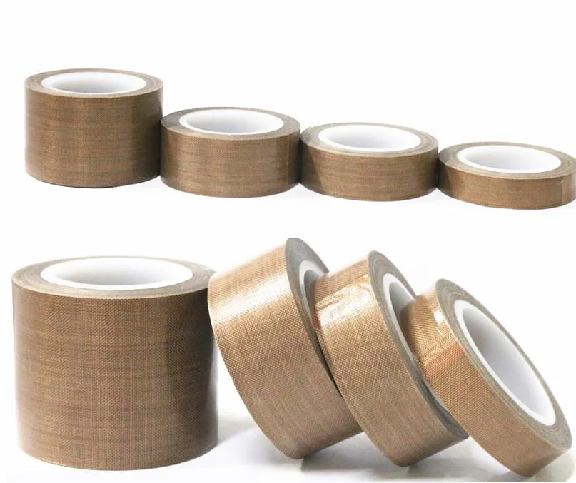 PTFE Anti-Corrosion Temperature Resistant Fiberglass Self Adhesive Tapes Packing Sealing Tape