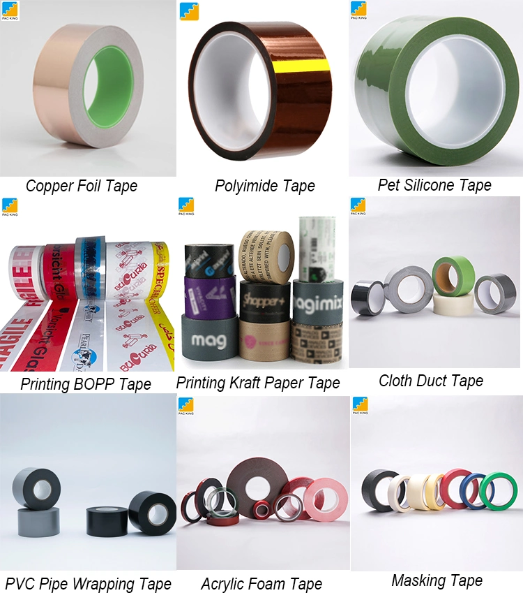 Hot Selling Trap Hot Melt Customized Reinforced Glass Fiber Acrylic Aluminum Foil Adhesive Duct Tape 3&quot;