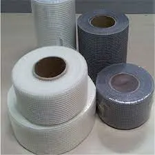 High Strength Laminated Fireproof Alkali Construction Fiberglass Mesh Tape Sticky