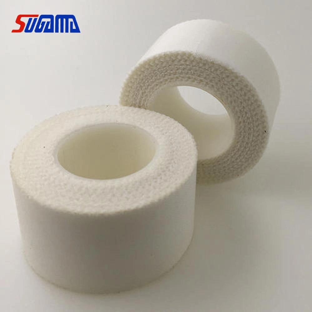 White Medical Silk Adhesive Tape in Tin Packing