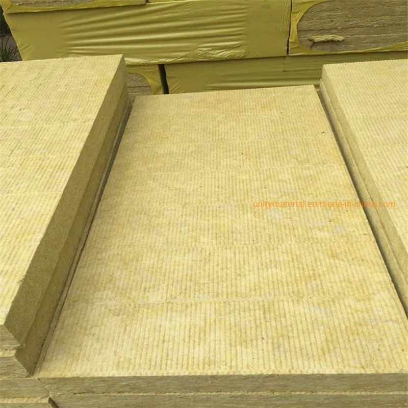 Thermal Insulation Basalt Fiber Construction Fire Rock Wool Roll with Wire Mesh