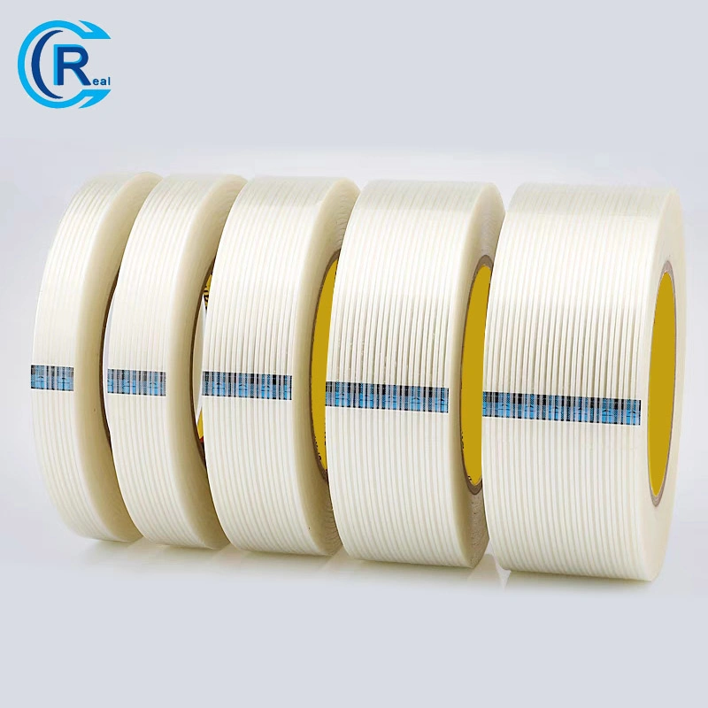 3 Pack Reinforced Filament Packing Tape 5.3 Mil 24mm X 60 Yards Fiberglass Strapping Tape