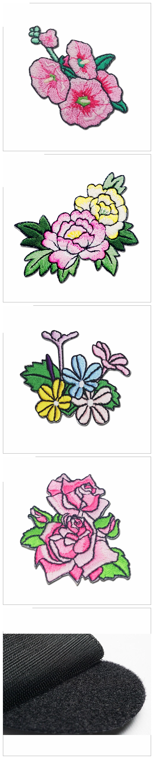 Custom Cheap Handwork Design Badge Embroidered Patch for Wall Decoration