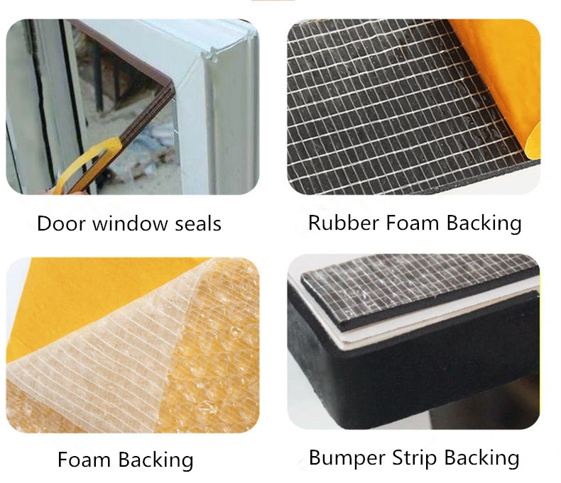 Door and Window Sealing Strong Adhesive Double Sided Fibreglass Tape