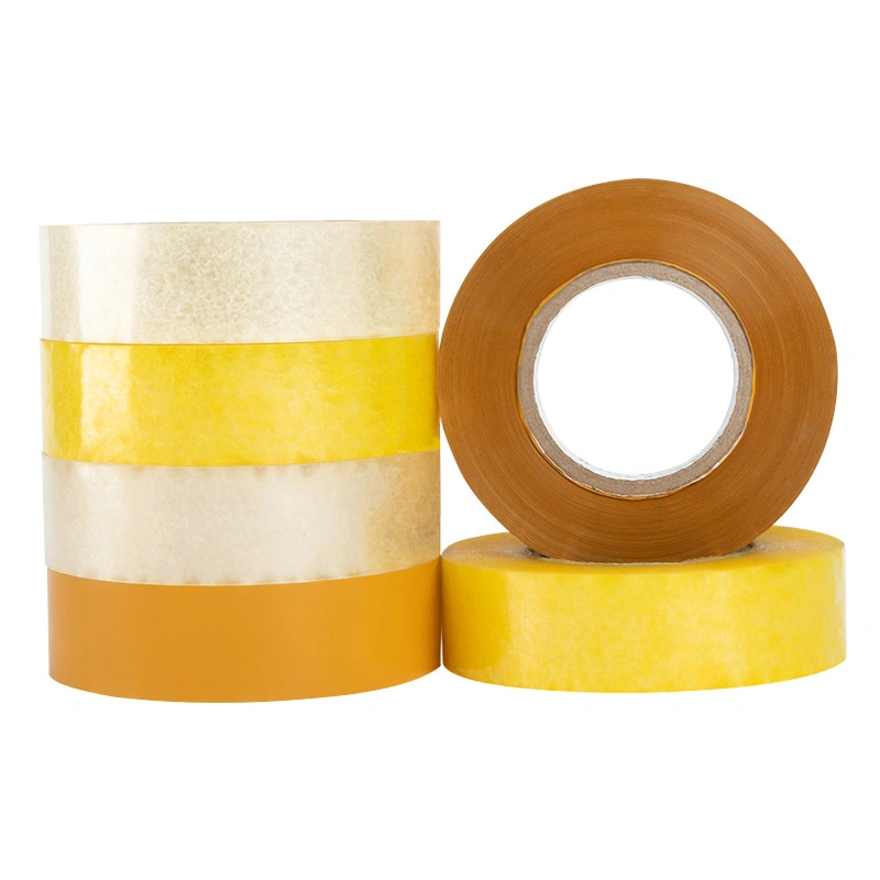 BOPP Transparent Packing Tape with Good Quality Manufacturing Strong Adhesive Custom Brown and Clear Color