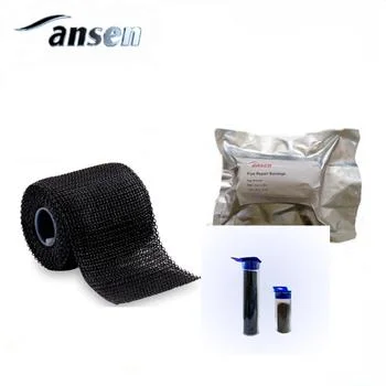 Plumbing Repairing Bandage Pipes Repair Wrap Fiber Wrap Glass Fibre Bandages Reinforced Pipe Repair Kit Tape