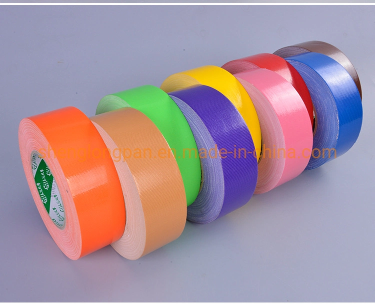 Strong Rubber Adhesive Reinforced Waterproof Customized Cloth Duct Tape