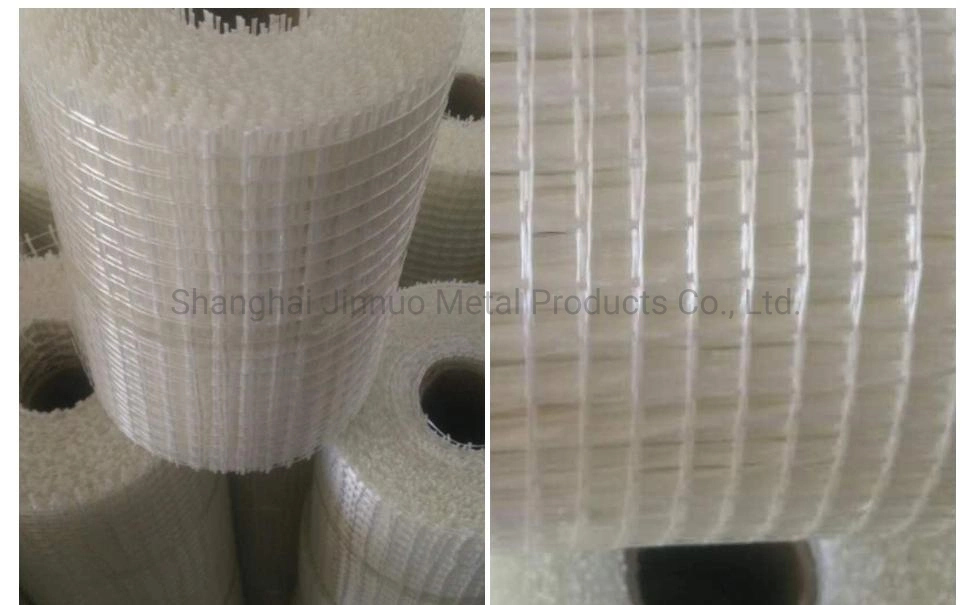 Heat Preservation Material Fireproof Waterproof Aluminum Foil Coated Mesh Fiberglass Fabric Cloth