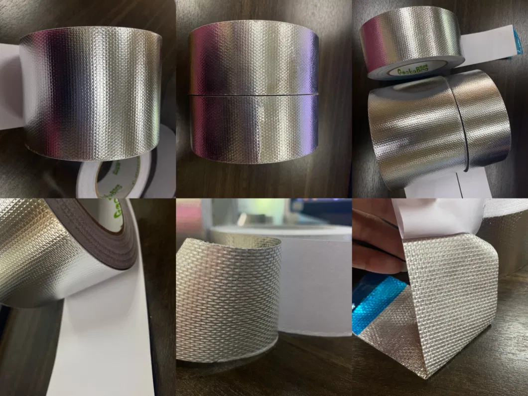 Fiberglass Cloth Laminated Aluminum Foil Roll Tape