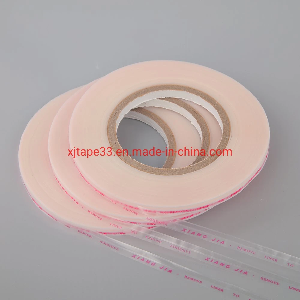 Double Sided Packing Adhesive Tape Resealable Bag Sealing Tape