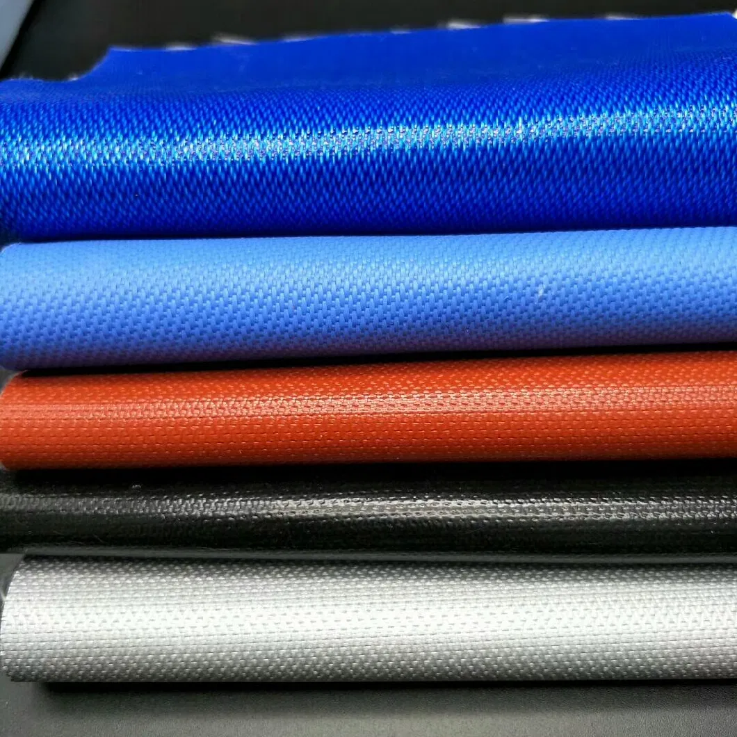 Manufacturer PU Coated Fire Proof Fiberglass Fabric for Smoke Curtains PU Coated Fiberglass High Quality PU Fiberglass Mesh/Fiberglass Products