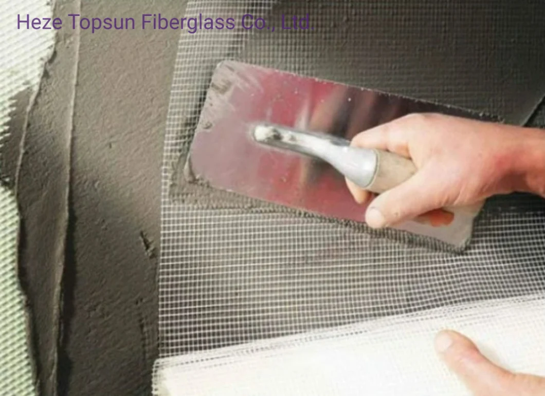 60GSM Alkali-Resistant Reinforced Eifs Fiberglass Mesh